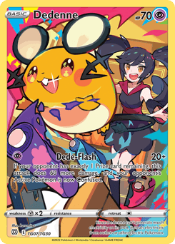 Dedenne TG07/30 — Brilliant Stars Trainer Gallery