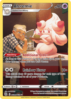 Alcremie TG08 — Brilliant Stars Trainer Gallery