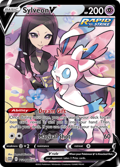 Sylveon V TG14 — Brilliant Stars Trainer Gallery
