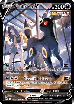 Umbreon V TG22 — Brilliant Stars Trainer Gallery