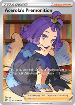 Acerola's Premonition TG24/30 — Brilliant Stars Trainer Gallery