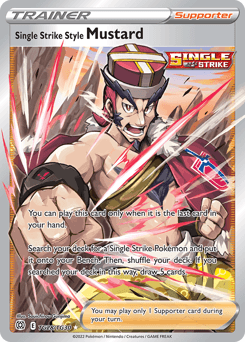 Single Strike Style Mustard TG28/30 — Brilliant Stars Trainer Gallery