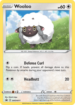 Wooloo SWSH011 — SWSH Black Star Promos