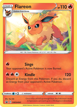 Flareon SWSH041 — SWSH Black Star Promos
