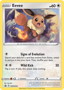 Eevee SWSH042 — SWSH Black Star Promos