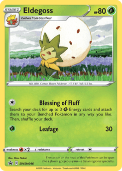 Eldegoss SWSH046 — SWSH Black Star Promos