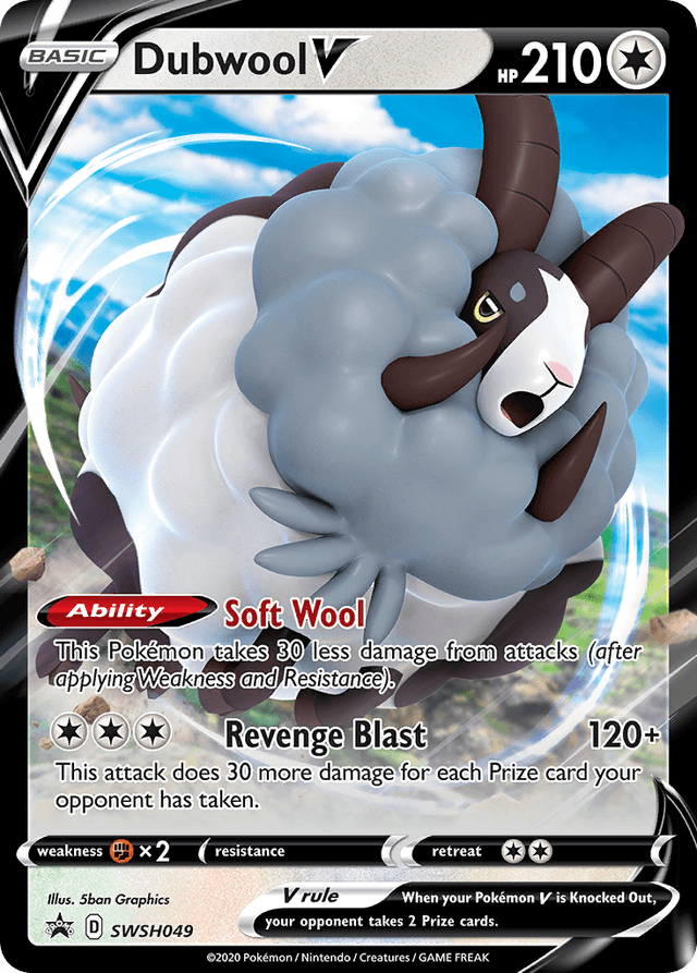 Carta Dubwool V SWSH049/307 do set SWSH Black Star Promos — Pokémon TCG | Bynx