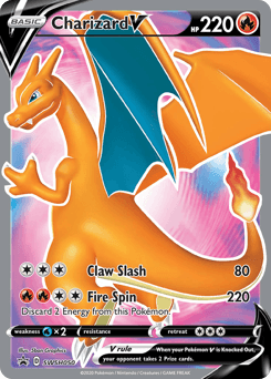 Charizard V SWSH050 — SWSH Black Star Promos