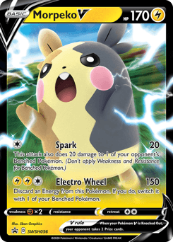 Morpeko V SWSH056 — SWSH Black Star Promos