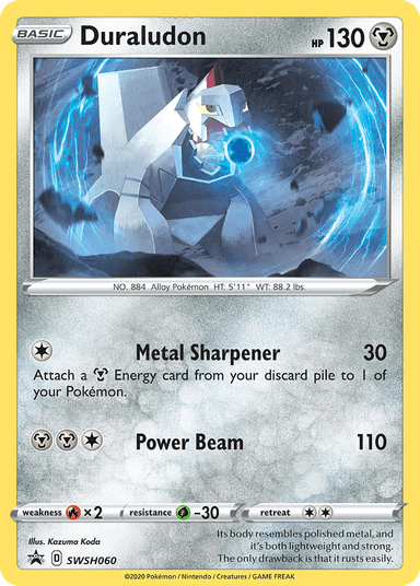 Carta Duraludon SWSH060/307 do set SWSH Black Star Promos — Pokémon TCG | Bynx