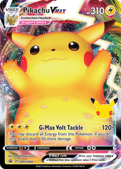Pikachu VMAX SWSH062 — SWSH Black Star Promos