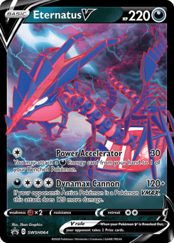 Eternatus V SWSH064 — SWSH Black Star Promos