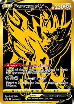 Zamazenta V SWSH077 — SWSH Black Star Promos
