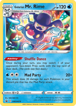 Galarian Mr. Rime SWSH079 — SWSH Black Star Promos