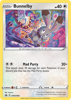 Bunnelby SWSH082 — SWSH Black Star Promos