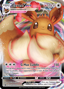 Eevee VMAX SWSH087 — SWSH Black Star Promos