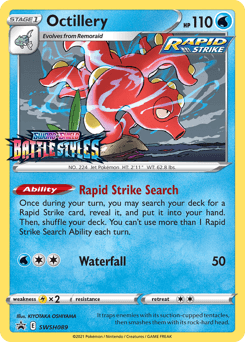 Octillery SWSH089 — SWSH Black Star Promos