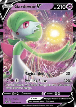 Gardevoir V SWSH105 — SWSH Black Star Promos