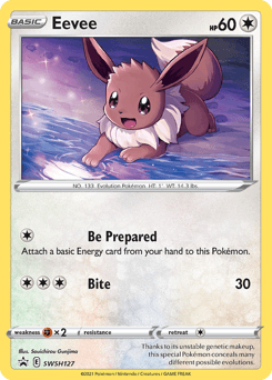Eevee SWSH127 — SWSH Black Star Promos