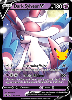 Dark Sylveon V SWSH134 — SWSH Black Star Promos