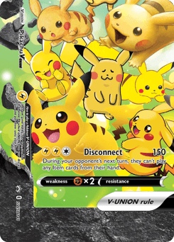 Pikachu V-UNION SWSH141 — SWSH Black Star Promos