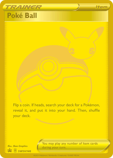 Carta Poké Ball SWSH146/307 do set SWSH Black Star Promos — Pokémon TCG | Bynx