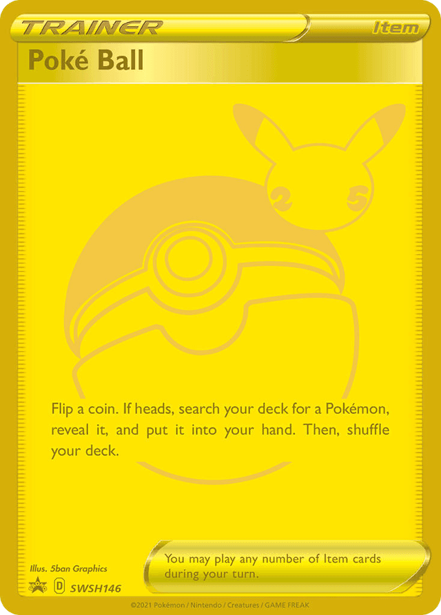 Carta Poké Ball SWSH146/307 do set SWSH Black Star Promos — Pokémon TCG | Bynx