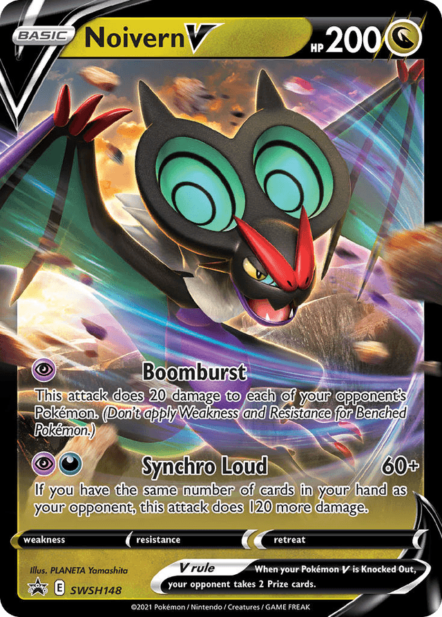 Carta Noivern V SWSH148/307 do set SWSH Black Star Promos — Pokémon TCG | Bynx