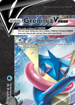 Greninja V-UNION SWSH155 — SWSH Black Star Promos