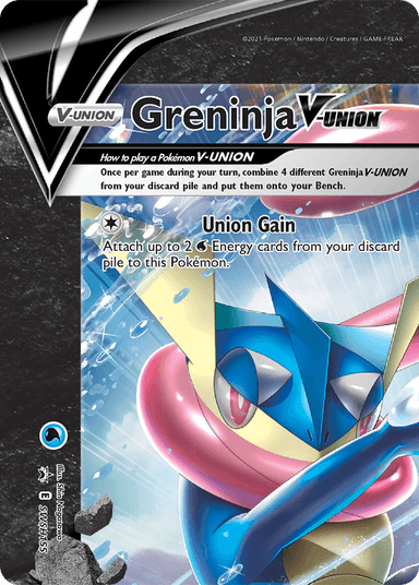Carta Greninja V-UNION SWSH155/307 do set SWSH Black Star Promos — Pokémon TCG | Bynx