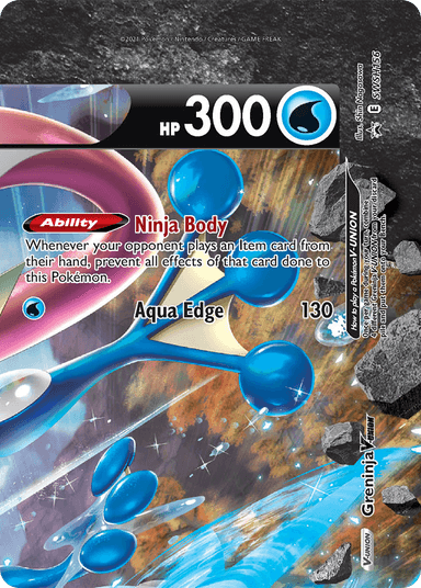 Carta Greninja V-UNION SWSH156/307 do set SWSH Black Star Promos — Pokémon TCG | Bynx