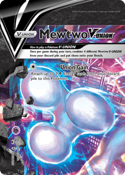 Mewtwo V-UNION SWSH159 — SWSH Black Star Promos