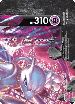 Mewtwo V-UNION SWSH160 — SWSH Black Star Promos