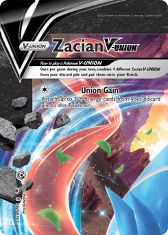 Zacian V-UNION SWSH163 — SWSH Black Star Promos