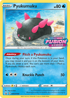 Pyukumuku SWSH169 — SWSH Black Star Promos