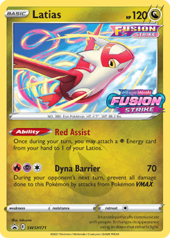 Latias SWSH171 — SWSH Black Star Promos