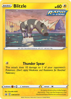 Blitzle SWSH173 — SWSH Black Star Promos