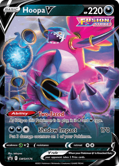 Hoopa V SWSH176 — SWSH Black Star Promos