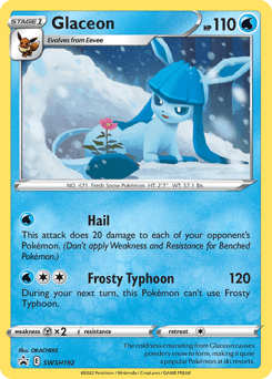 Glaceon SWSH192 — SWSH Black Star Promos