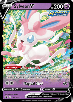 Sylveon V SWSH202 — SWSH Black Star Promos