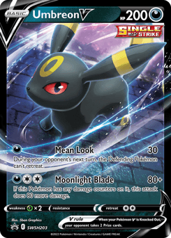 Umbreon V SWSH203 — SWSH Black Star Promos