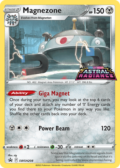 Carta Magnezone SWSH208/307 do set SWSH Black Star Promos — Pokémon TCG | Bynx