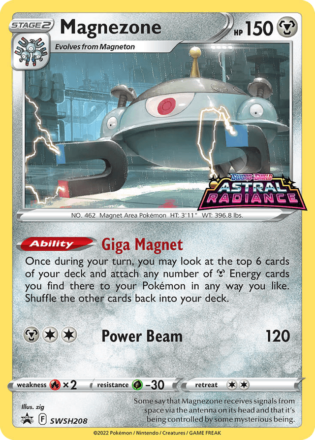 Carta Magnezone SWSH208/307 do set SWSH Black Star Promos — Pokémon TCG | Bynx