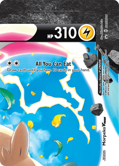 Carta Morpeko V-UNION SWSH216/307 do set SWSH Black Star Promos — Pokémon TCG | Bynx