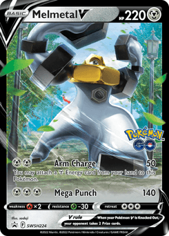 Melmetal V SWSH224 — SWSH Black Star Promos