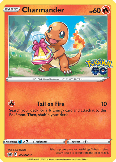 Carta Charmander SWSH232/307 do set SWSH Black Star Promos — Pokémon TCG | Bynx