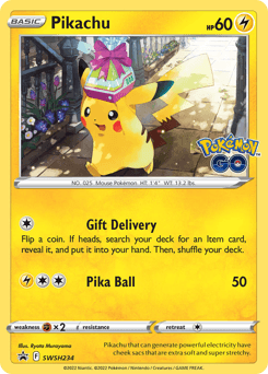 Pikachu SWSH234 — SWSH Black Star Promos