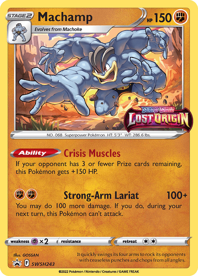 Carta Machamp SWSH243/307 do set SWSH Black Star Promos — Pokémon TCG | Bynx