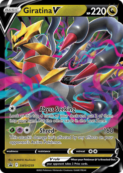 Giratina V SWSH259 — SWSH Black Star Promos