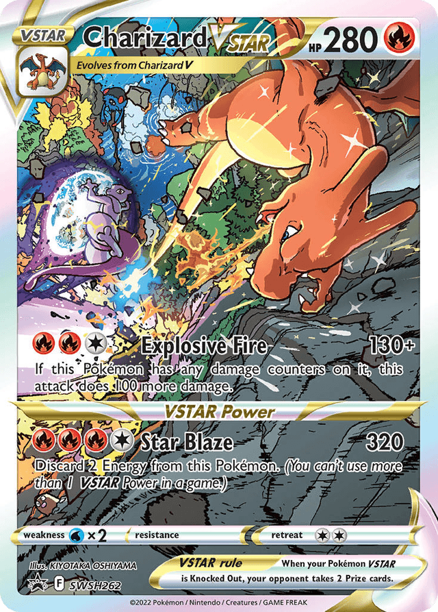 Carta Charizard VSTAR SWSH262/307 do set SWSH Black Star Promos — Pokémon TCG | Bynx
